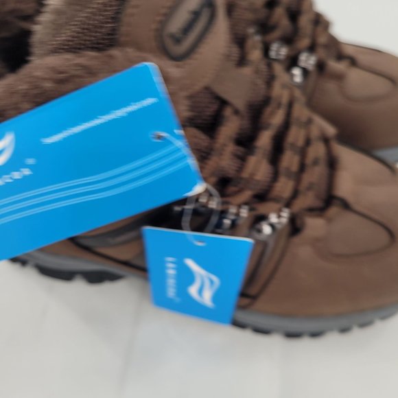 Lamincoa Winter Snow Hiking Boots For Women Fur-Lined (Size 6) Brown - Picture 13 of 13